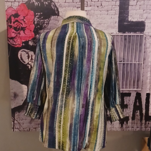 Avenue Striped Side Tie 14/16 - Picture 5 of 7